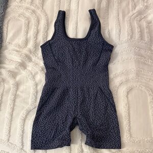 Navy Cheetah Print Body Suit